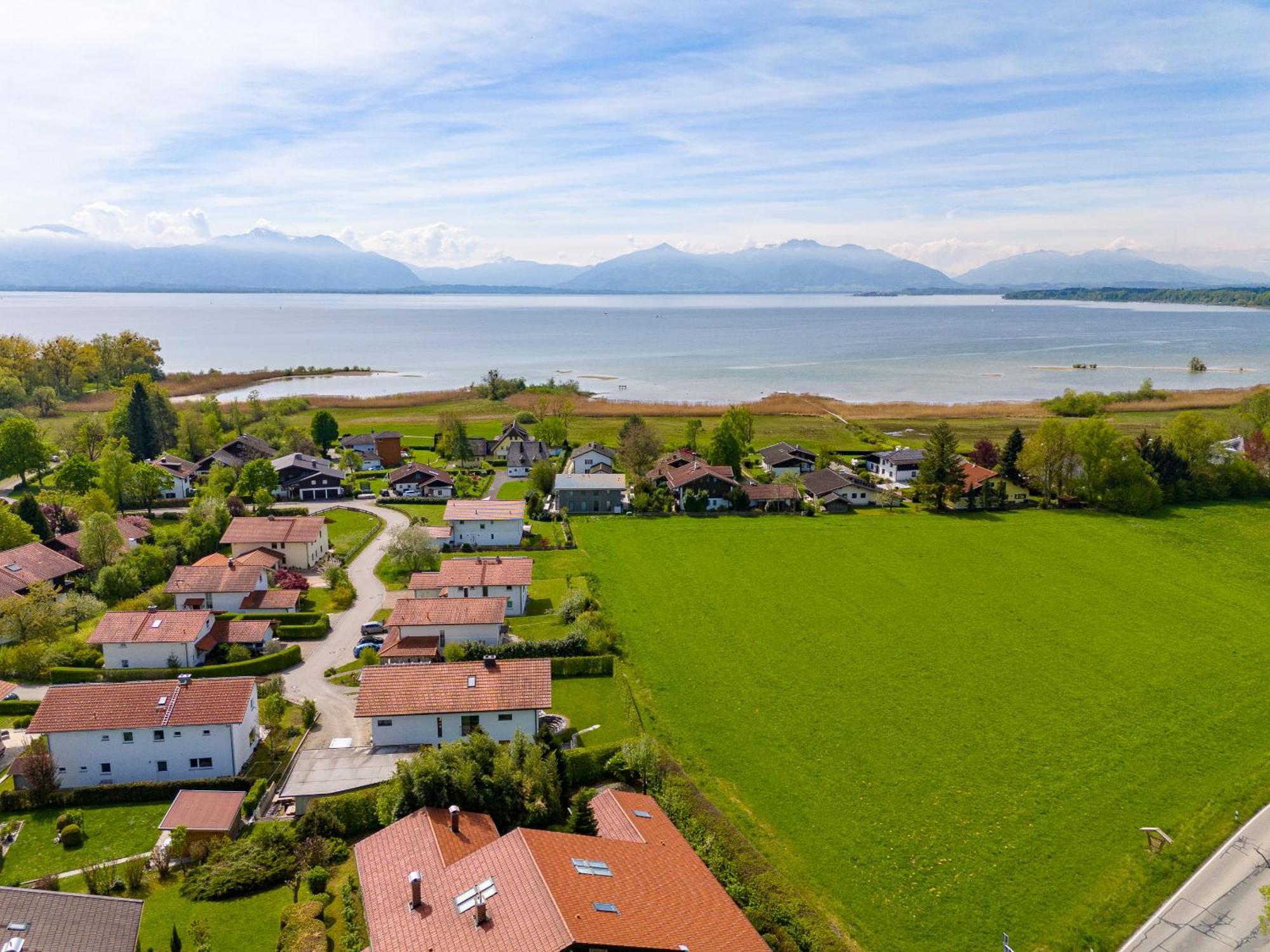 Chalet Am See - Seeblick Bergblick Modern Charmant Neu Seeon-Seebruck Exterior photo